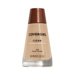 COVERGIRL - Clean Liquid Foundation - Packaging May Vary , Creamy Natural - 120 , 30 ml (Pack of 1)