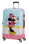 American Tourister Wavebreaker Disney - Spinner M, Kids luggage, 67 cm, 64 L, Multicolour (Minnie Pink Kiss)