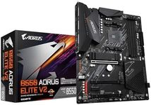 Gigabyte B550 AORUS ELITE AX V2 (AMD Ryzen 5000/B550/ATX/True 12+2 Phases Digital VRM/PCIe4.0/DDR4/USB3.2 Gen 1/Realtek ALC1200/Intel WiFi 6/2xM.2 Thermal Guard/2.5 GbE LAN/HDMI/DP/Gaming Motherboard)