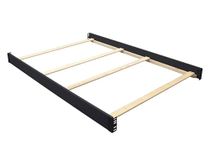 Full Size Conversion Kit Bed Rails for Rowen Crib by Delta Children & Simmons Slumbertime Furniture (Black Espresso)