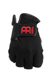 Meinl Percussion MDGFL-XL Half Finger Drummer Gloves, X-Large