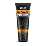 Beardo Sports Face Wash for Men- 100g | Dirt & Oil Control | Menthol Cooling & Refreshing Cleanser | Face wash for Oily skin | Face wash Suitable for all Skin types