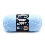 Lion Brand Yarn 920-105 Little Boy Blue Babysoft Yarn, Multicolor
