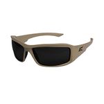 Edge Eyewear Hamel Thin Temple Glasses, Matte Sand Frame/G-15 Vapor Shield Lens