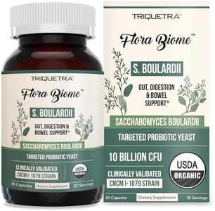 Organic Saccharomyces Boulardii - 10 Billion CFU Probiotic Strain