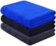 Gym Towels Microfibre Sports Towels Fast Drying Absorbent Workout Sweat Towels for Gym Fitness Yoga Camping Travel Hiking Beach for Men and Women 3-Pack 40cm X80cm