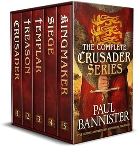 THE COMPLETE CRUSADER SERIES five gripping historical medieval thrillers (Thrilling Historical Fiction Box Sets)