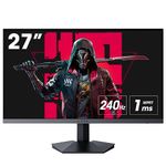 KOORUI 27 Inch Full HD Gaming Monitor 240hz, 1ms, DCI-P3 90% Color Space, Adaptive Sync, (1920 x 1080, HDMI, DisplayPort)