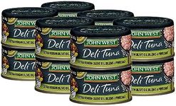 John West Deli Yellowfin Tuna with Extra Virgin Olive Oil and Pink Salt12x90g