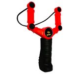 HALO NATION® Air Storm Sling Shot Toy Light Weighted Slingshots Mini Archery & 4 Shoot Balls