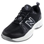 New Balance Men's Fresh Foam X 1007 V1 Tennis Shoe, Black/Grey, 6.5 UK Wide