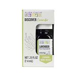 Aura Cacia Discover Essential Oil- Lavender | Relaxing Benefit with Floral, Herbal Aroma | .25oz