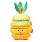 Melissa & Doug Multi-Sensory Pineapple Soft Stacker Infant Toy