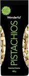 Wonderful Pistachios, In Shell, Roasted and Salted, 450 g Bag