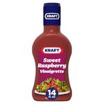 Kraft Olive Oil Vinaigrettes Raspberry Salad Dressing (14 fl oz Bottle)