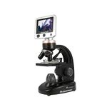 Celestron 44341 Professional 5MP LCD Digital Microscope II, 4x-1600x Magnification, Black/Silver