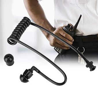Cuffia radio, tubo sonoro di ricambio per radio cuffia, Motorola TLKR Radio Auricolare 1-Pin Cuffie Microfono Kit Bodyguard per Motorola TLKR Talkie Walkie Radio(Nero)