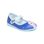 toothless Disney Frozen Kids Girls Blue Ballerinas(FZPGBE3768-2-2.5Y)