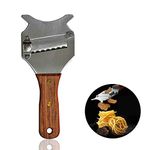 Professional Stainless Steel Truffle Cheese Slicer with Adjustable Blade & Rosewood Handle, Chocolate Shaver Rachel Ray ,Wavy Blade Dessert Knife Kitchen Gadgets