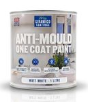 SIRAMICO COATINGS Anti-Mould Paint | 1 Litre | Superior 10 Year Anti Mould Resistant Paint for Bathrooms, Kitchens, Walls and Ceilings - Easy Brush & Roller Application