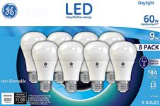 GE 60W 60 Watt Replacement Daylight LED 8 Pack