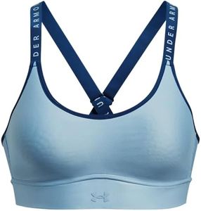 Under Armour Womens Infinity Medium Impact Sports Bra Blue M