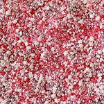 Candy Cane Lane Sprinkle Mix| Red White Christmas Sprinkles And Silver Dragees With peppermint Flavor| Decorating Edible Sprinkles From Sprinkle Pop For Cakes Cookies Cupcakes Ice Cream Treats, 4oz