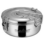 Summit Unisex Adult Stainless Steel Camping Pot Silver One Size