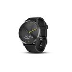 Garmin vivomove HR Hybrid Smart Watch (Large) - Black with Black Band