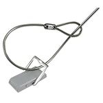 Kensington Desk Mount Security Cable Anchor Point - Secure Kensington Lock to Anchor Point For Laptop Security (K64613WW), Grey