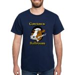 CafePress - Cowtown Ballroom T-Shirt - Classic Cotton T-Shirt Navy