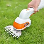 LADILA Wireless Small Hedge Trimmer Electric Grass Shear Tool for Household Garden Use DIY Grade Battery Powered