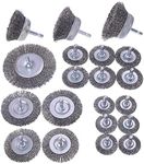WENORA 20 Pack Wire Brush Wheel Cup