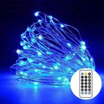 Fairy Lights for Bedroom Decor, 33ft 100LED String Lights,Twinkle Lights USB Powered for Teen Girls Bedroom Decor Starry Lights,Indoor Decorations, Blue