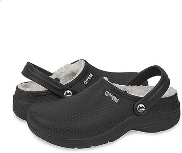 Lakeland Active Men's Fleece-Lined Dockray Clogs, Black, 9.5 US