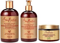 SheaMoisture Manuka Honey & Mafura Oil Intensive Hydration Combination Set – Includes 13 oz. Shampoo, 13 oz. Conditioner & 12 oz. Hair Masque