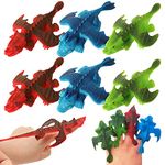 6 Pieces Sling Shot Dragon Catapult Toy, Flying Dragon Toy, Stretchy Dragon Toy for Fun Christmas Easter Chicken Party Activities for Teens, Decompression Anxiety Relief Toy