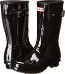 Hunter Original Short Gloss, Women's Wellington Boots, Black (Black), 7 UK (41 EU)