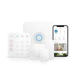 Ring Alarm Pack - S by Amazon | Smart home alarm security system with optional Assisted Monitoring - No long-term commitments | Works with Alexa