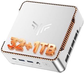 KAMRUI Pinova P2 Mini PC, in-tel Core 12600H (up to 4.5GHz) 32GB RAM 1TB SSD Mini Gaming Desktop Computers, Triple 4K Display 6*USB3.2, USB-C, HDMI, DP, WiFi6, BT5.2, Gaming Home Office