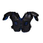 Schutt T-Flex Youth Shoulder Pads,Black/Blue