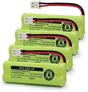 GEILIENERGY BT183482 BT283482 Ni-MH Cordless Phone Battery Compatible with Vtech DS6401 DS6421 DS6422 DS6472 LS6405 LS6425 LS6426 LS6475 LS6476 89-1348-01-00(Pack of 4)