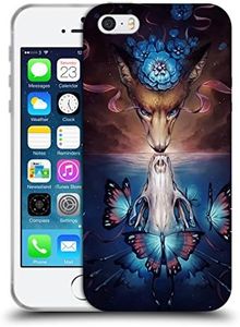 Official Jonas JoJoesArt Jdicke Beautiful Death Wildlife 2 Soft Gel Case Compatible for Apple iPhone 5 / iPhone 5s / iPhone SE 2016