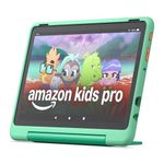 Amazon Fire HD 10 Kids Pro tablet (newest gen)| ages 6–12, long battery life, includes ads-free books, games, apps and videos that children love, 10.1" brilliant screen, parental controls, 32GB