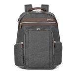 Travelpro Platinum Elite Business Laptop Travel Backpack, Fits up to 16 Inch Laptop, Water Resistant, Men and Women, Vintage Grey