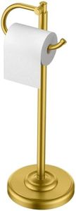 FORIOUS Toilet Paper Holder Stand, Vintage FreeStanding Tissue Roll Holder