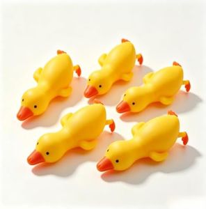 Jumbo Duck Squishy, 2027 New Giant Slow Rising Stress Ball, Big Squishy Duck for Anxiety Relief, Sensory Fidget for Adults, Soft TPR Stress Relief Desk Accessory (8)