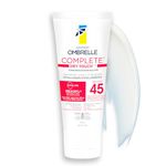 Garnier Ombrelle Complete Dry Touch Sunscreen Lotion, SPF 45, For Face & Body, For Sensitive Skin, Water-Resistant, Non-Greasy, Non-Sticky, Hypoallergenic, Fragrance-Free, High Broad Spectrum UVA/UVB Protection, 90ml