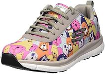 Skechers Women's Comfort Fkex hc Pro Sr Health Care Professional Shoe, Gray/Multi, 8 US