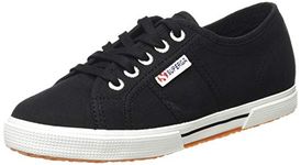 Superga Womens 2750 Cotu Classic Black Black Canvas Trainers 37.5 EU